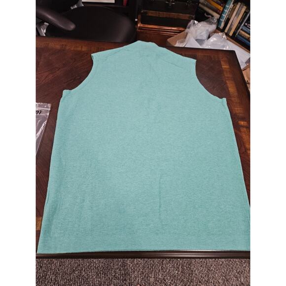 Peter Millar Warmth Vest Mens M Sleeveless Quarter Zip Pullover Keswick CC Logo - Picture 8 of 8